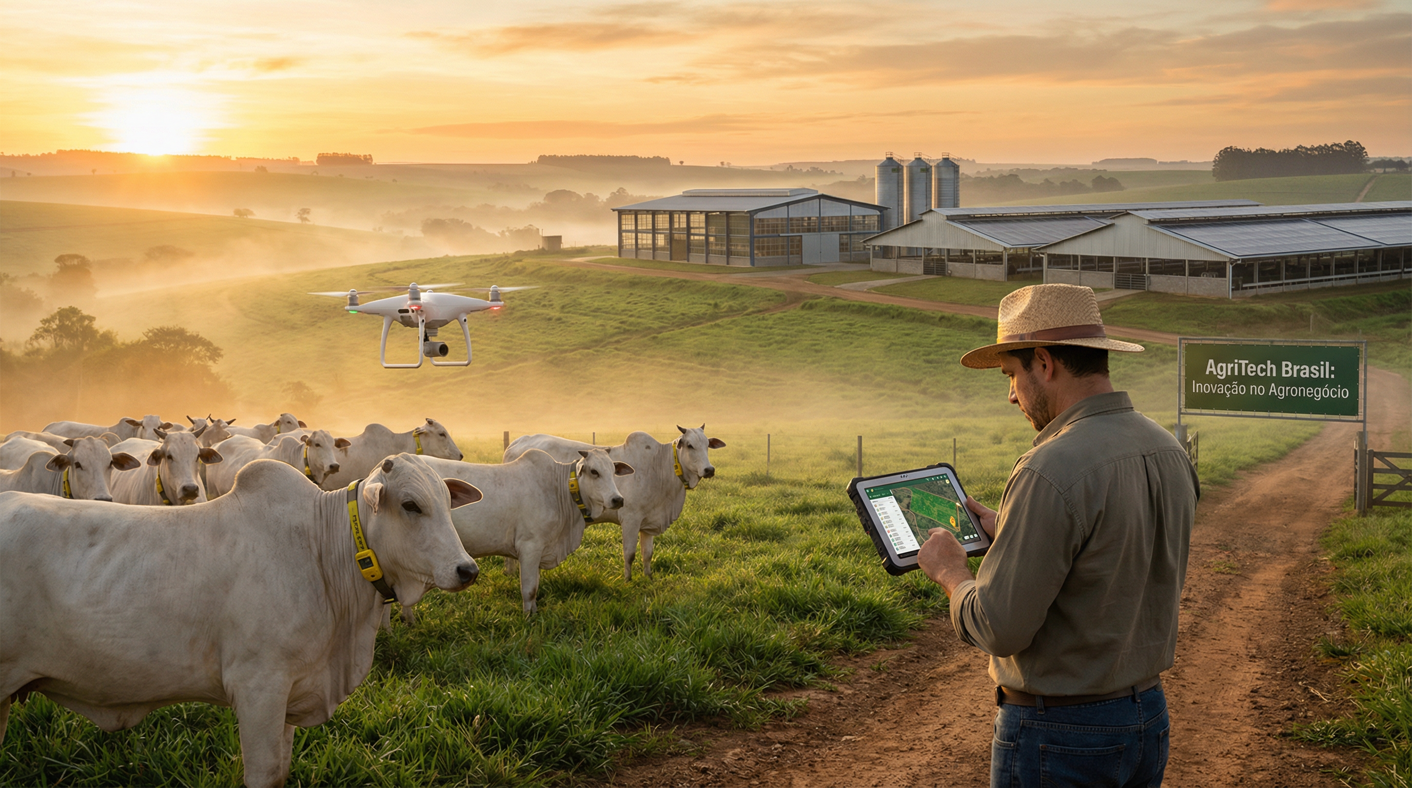 Tecnologia na fazenda